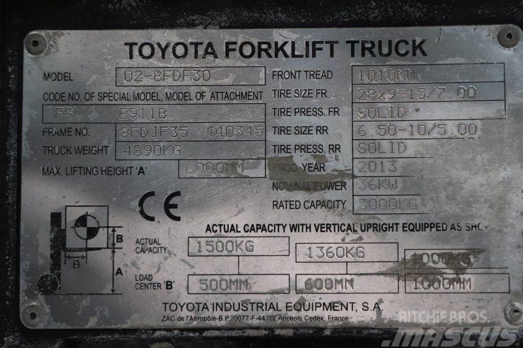 Toyota 02-8FDF30 Diesel trucks