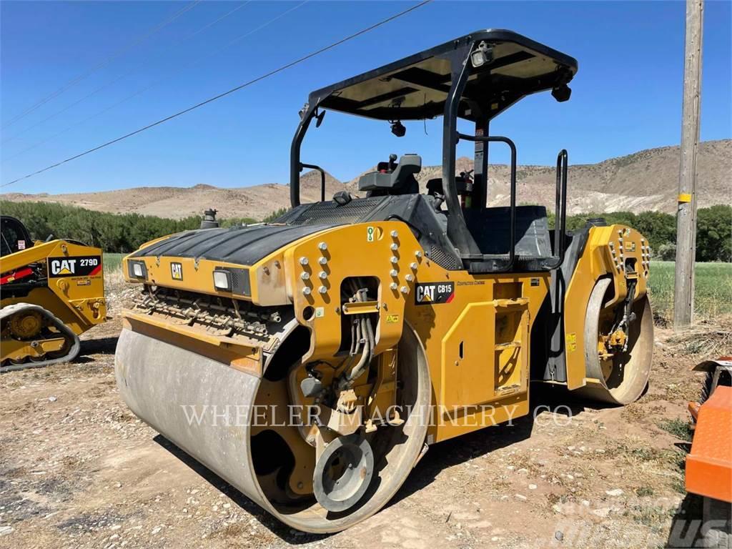 CAT CB15 CW Twin drum rollers