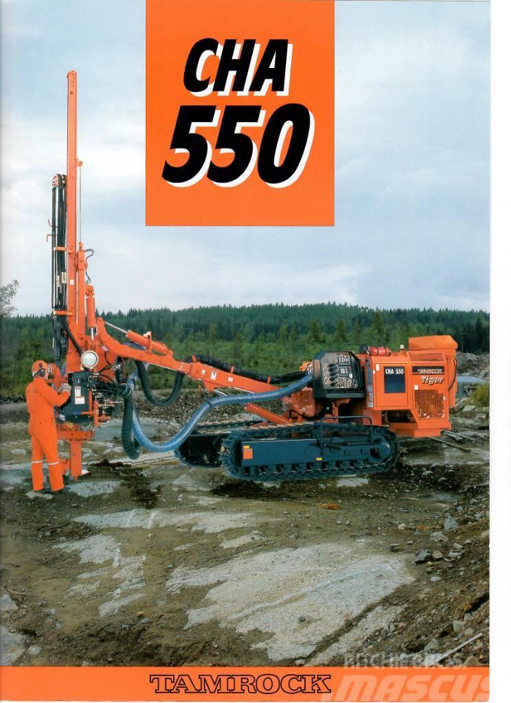 Sandvik Tamrock CHA 550 Surface drill rigs