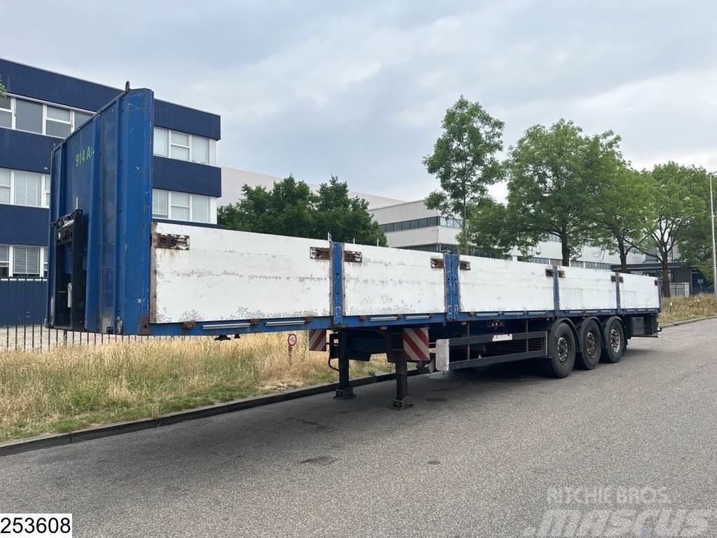 Schwarzmüller open laadbak 7.00 m extendable Flatbed/Dropside semi-trailers