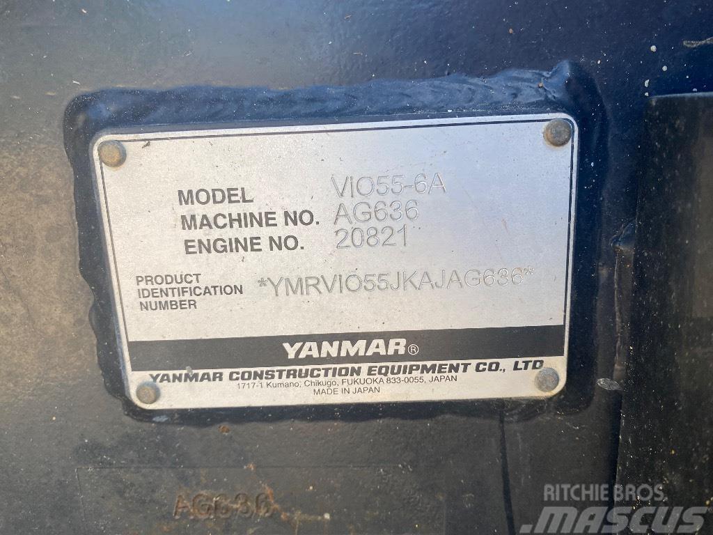 Yanmar Vio 55-6 A Mini excavators < 7t (Mini diggers)