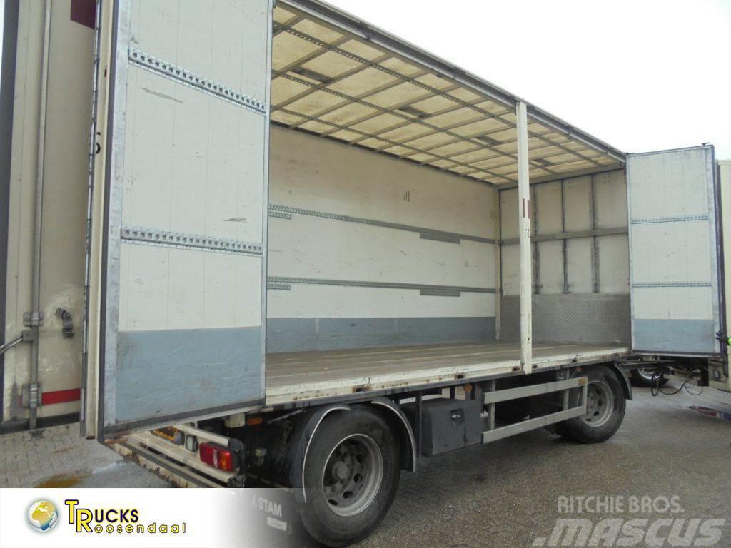 Draco AXS 220 + 2 AXLE Curtainsider trailers