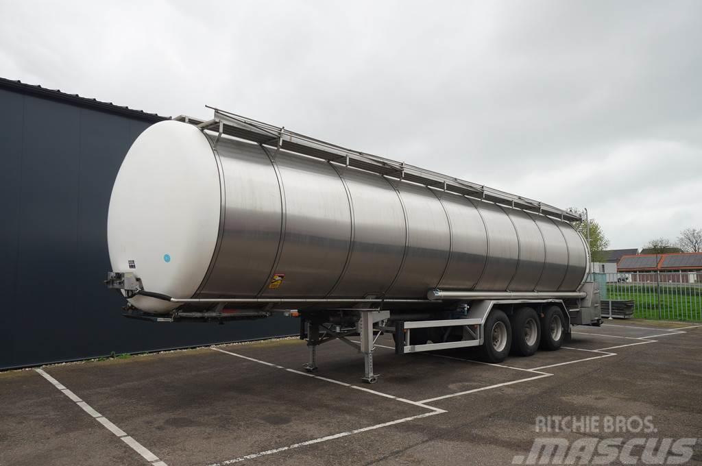 Burg 3 AXLE 50.000 Liter FOOD TRAILER Tanker semi-trailers