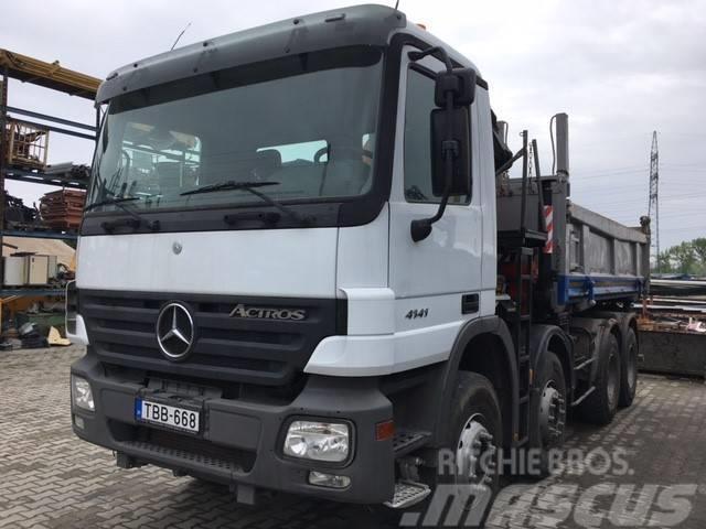 Mercedes-Benz 4141 K Crane trucks