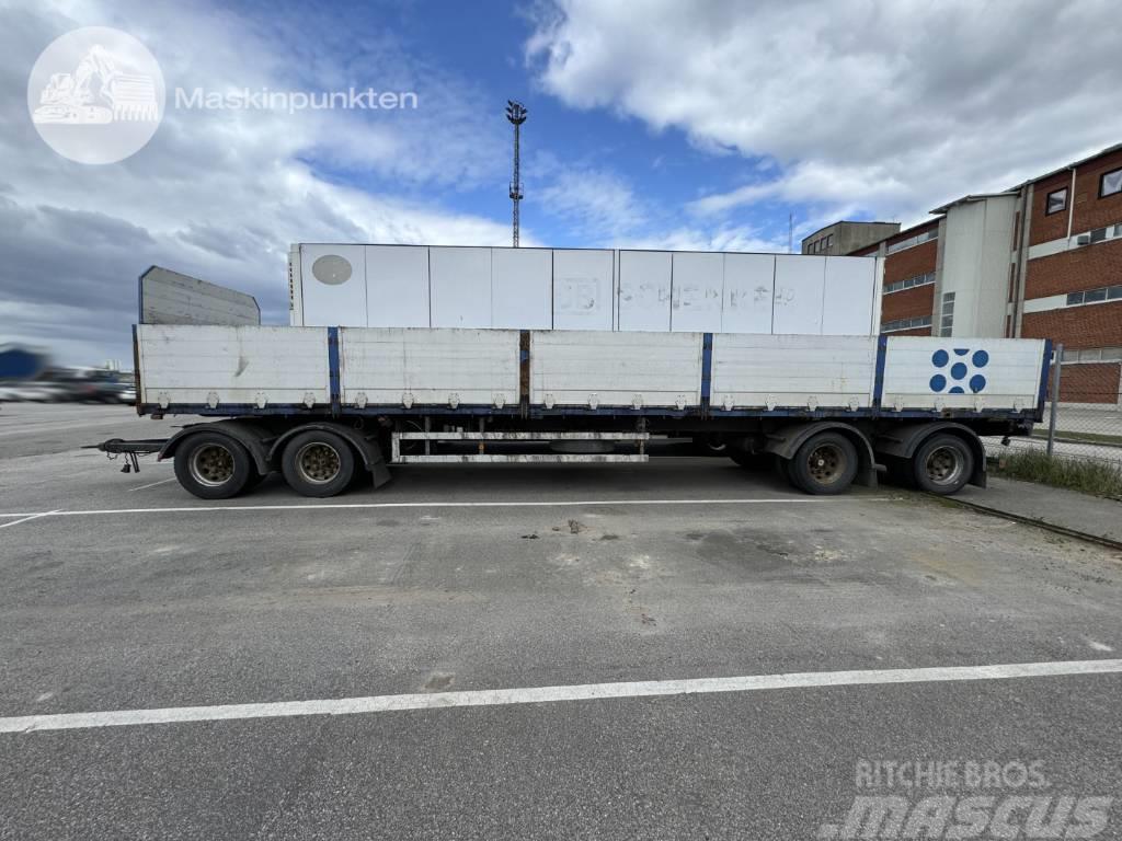 Briab SBB4P-34-125 Flatbed/Dropside trailers