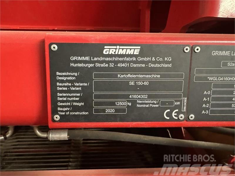 Grimme SE-150-60-UB XXL Potato harvesters and diggers