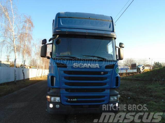 Scania R440 Euro 6 120 m3 Szalmaszállítás !!! Curtainsider trucks
