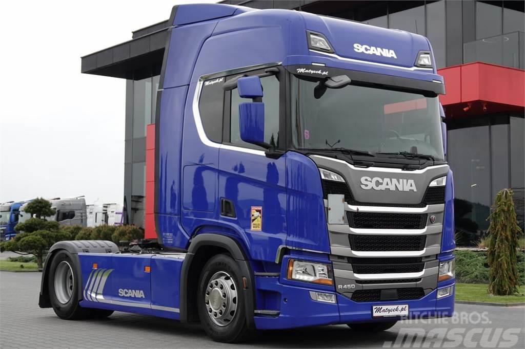 Scania R 450 / RETARDER / NOWY MODEL / OPONY 100 % Tractor Units