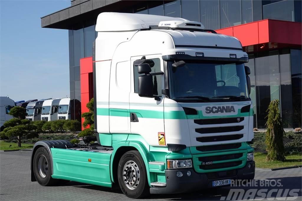 Scania R 450 / RETARDER / I-PARK COOL/ BEZ EGR / NAVI / 2 Tractor Units