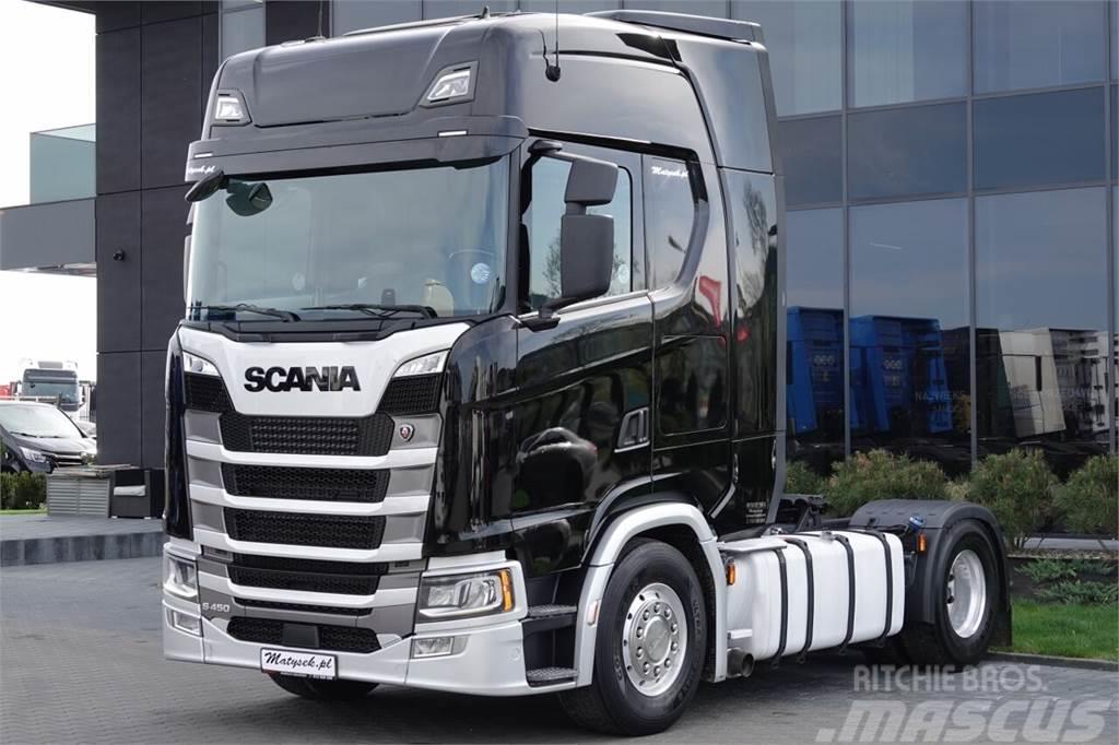 Scania S 450 / RETARDER / KOMPRESOR DO WYDMUCHU MHS 1100  Tractor Units