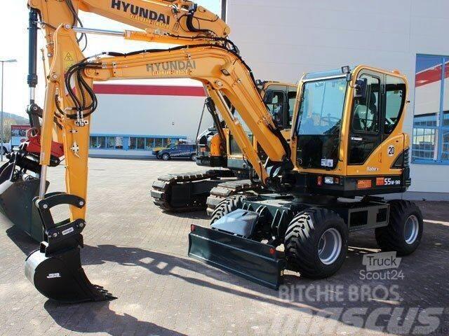 Hyundai R 55W-9A Mini excavators < 7t (Mini diggers)