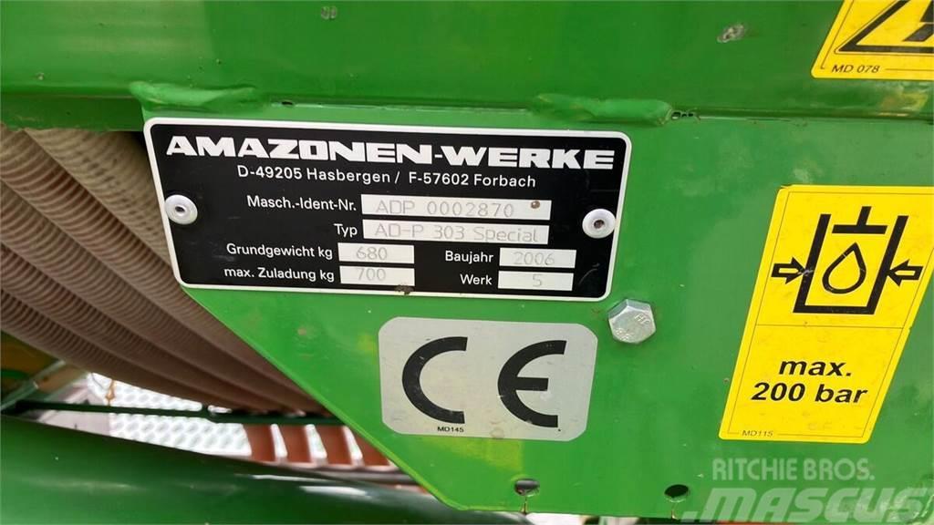 Amazone Ad-P 303 Special+ KE 303 Other sowing machines and accessories