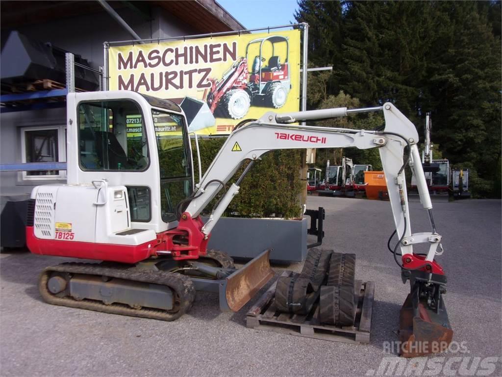 Takeuchi TB125 Mini excavators < 7t (Mini diggers)