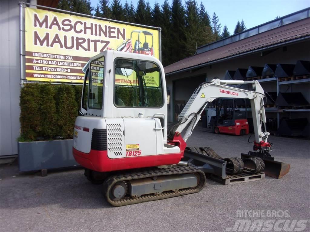 Takeuchi TB125 Mini excavators < 7t (Mini diggers)