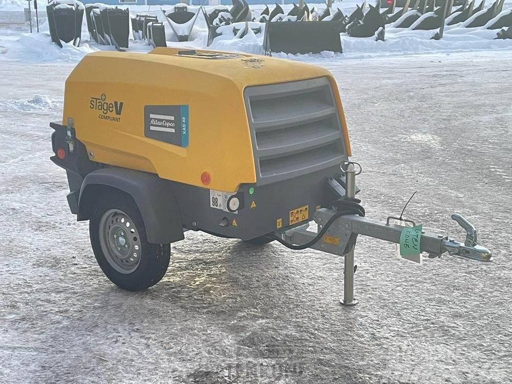 Atlas Copco XAS 48 StV Vaunukompressori UUSI Compressors