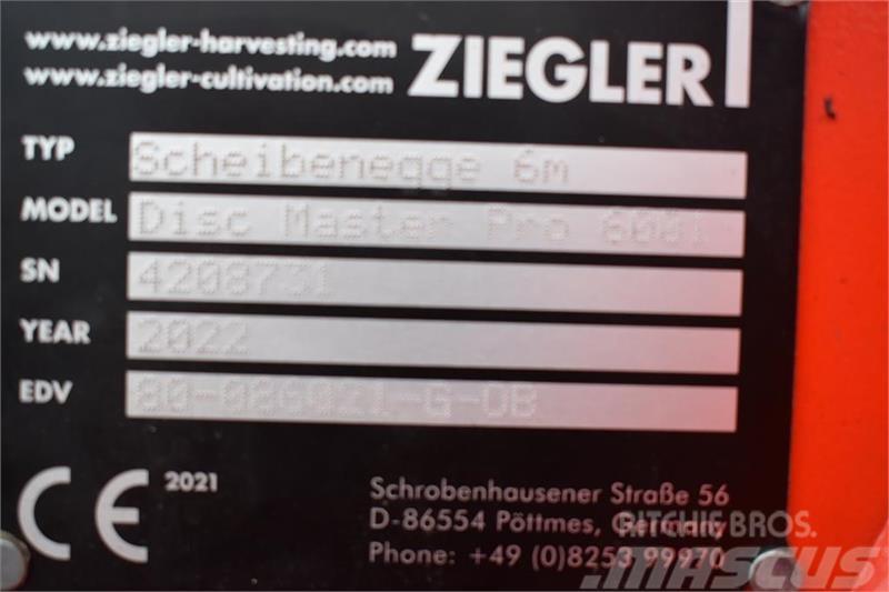 Ziegler Disc Master Pro 6001 Disc harrows
