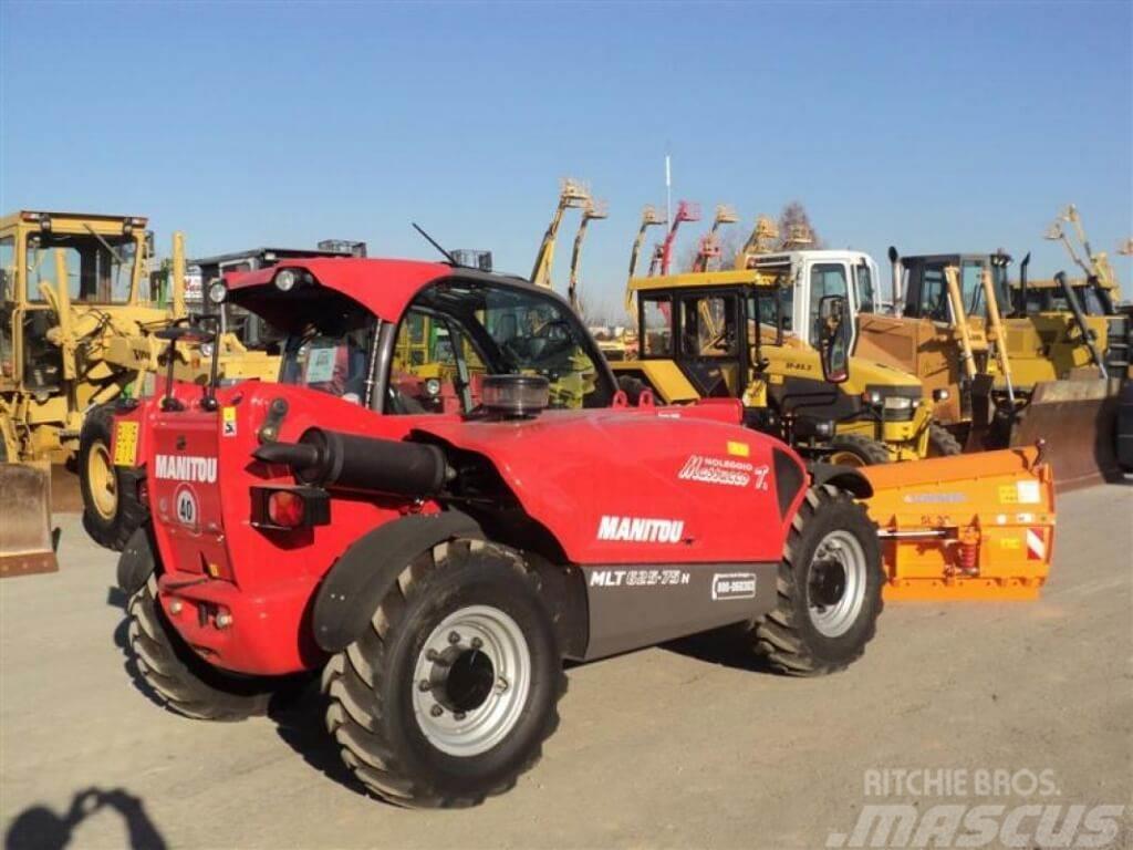 Manitou MLT 6.25-75H con lama Snow blades and plows