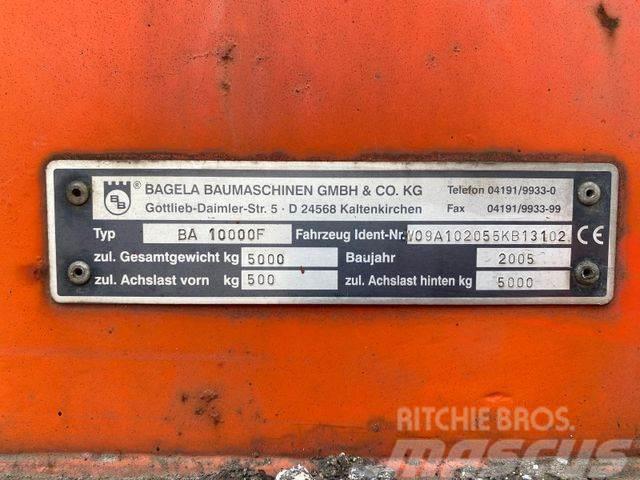 Bagela BA 10000 resin and asphalt recycler 102 Asphalt pavers