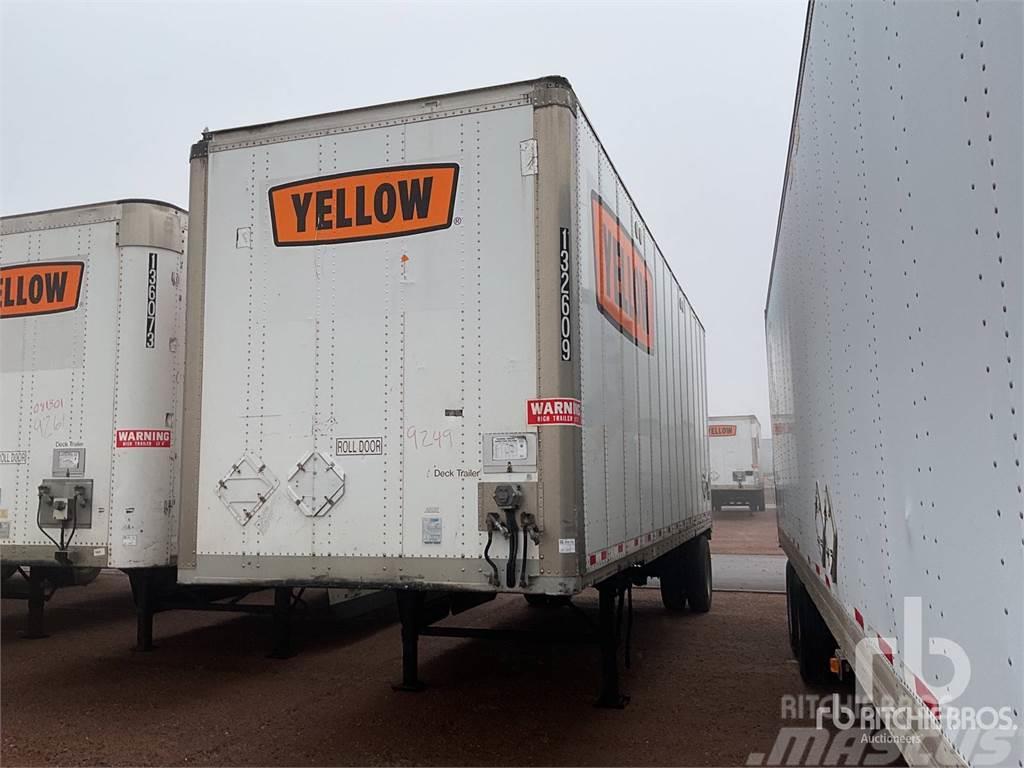 Stoughton 28 ft x 102 in S/A Box body semi-trailers