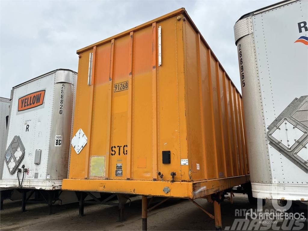 Trailmobile 32 ft S/A Box body semi-trailers