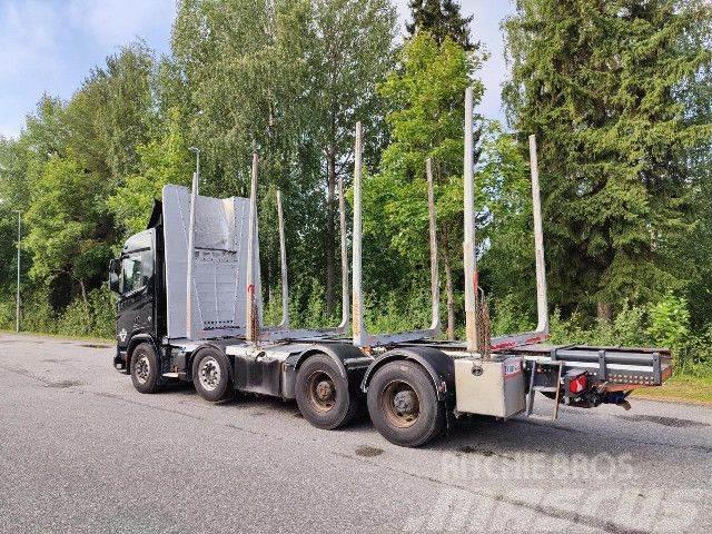 Scania R 730 B8x4NB, Korko 1,99% Timber trucks