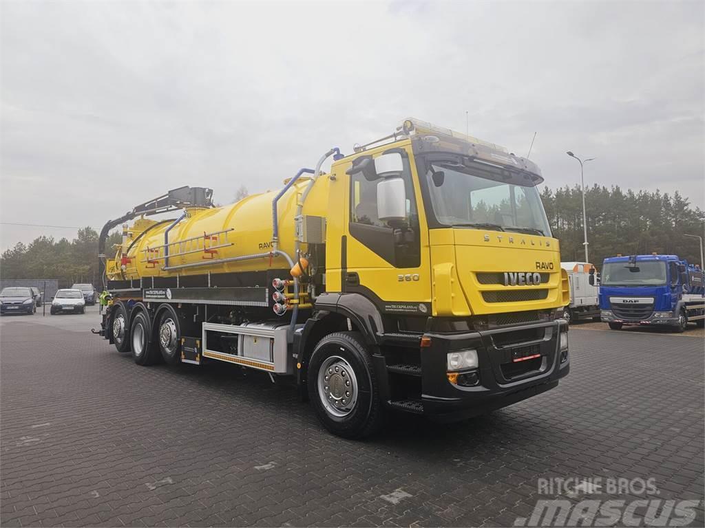 Iveco RAVO WUKO FOR CHANNEL CLEANING druck saug kanal Utility machines