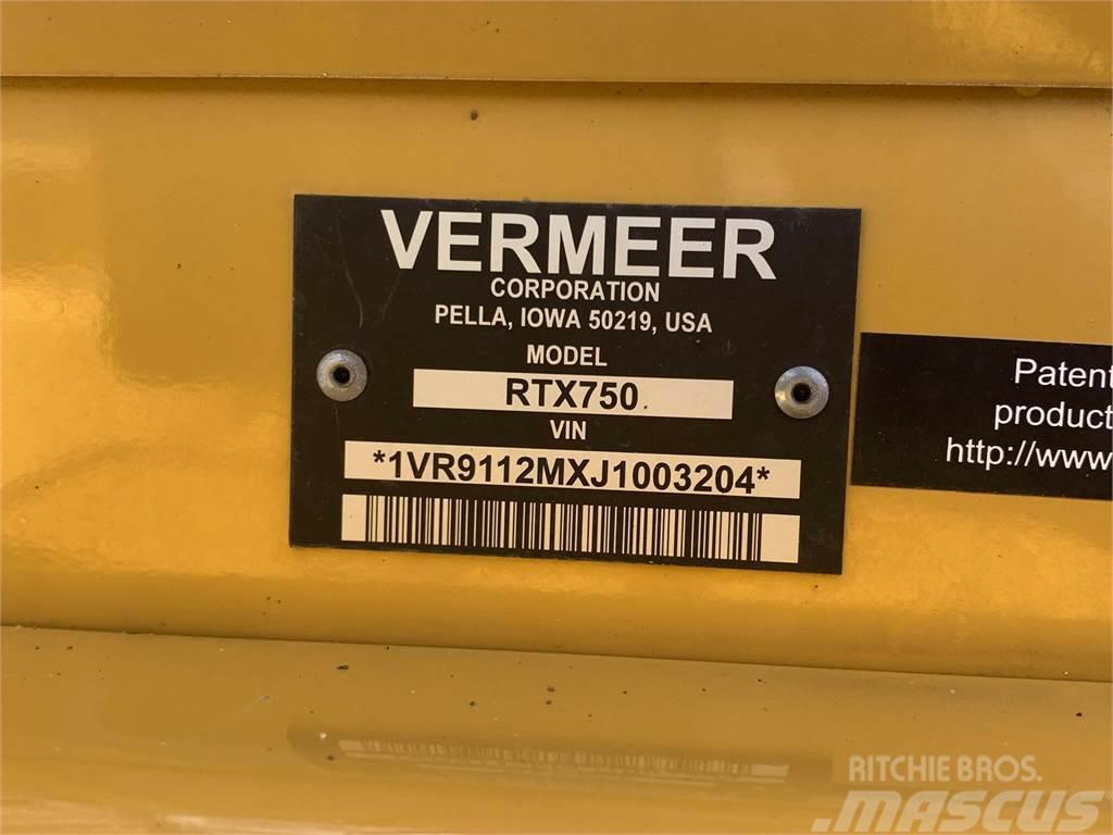 Vermeer RTX750 Trenchers