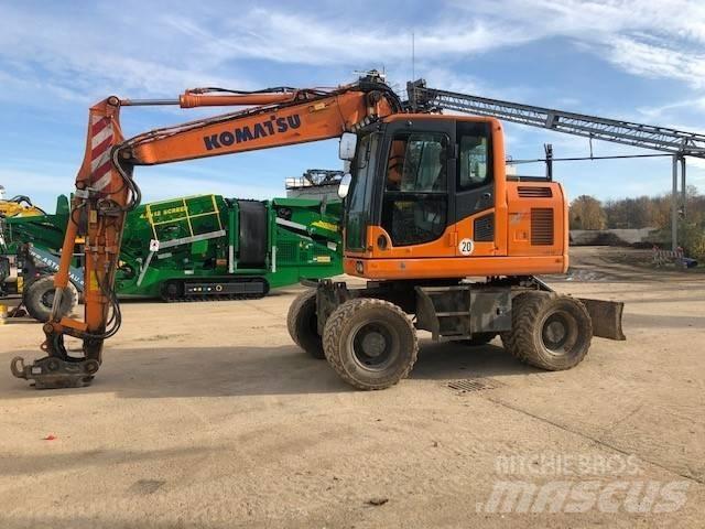 Komatsu PW148-10 Hjulgravere