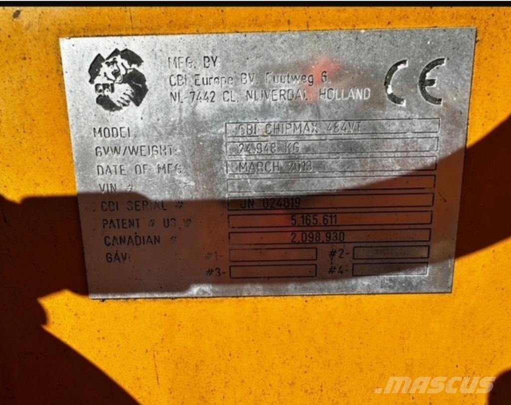 CBI Chipmax 484VT Fliskuttere
