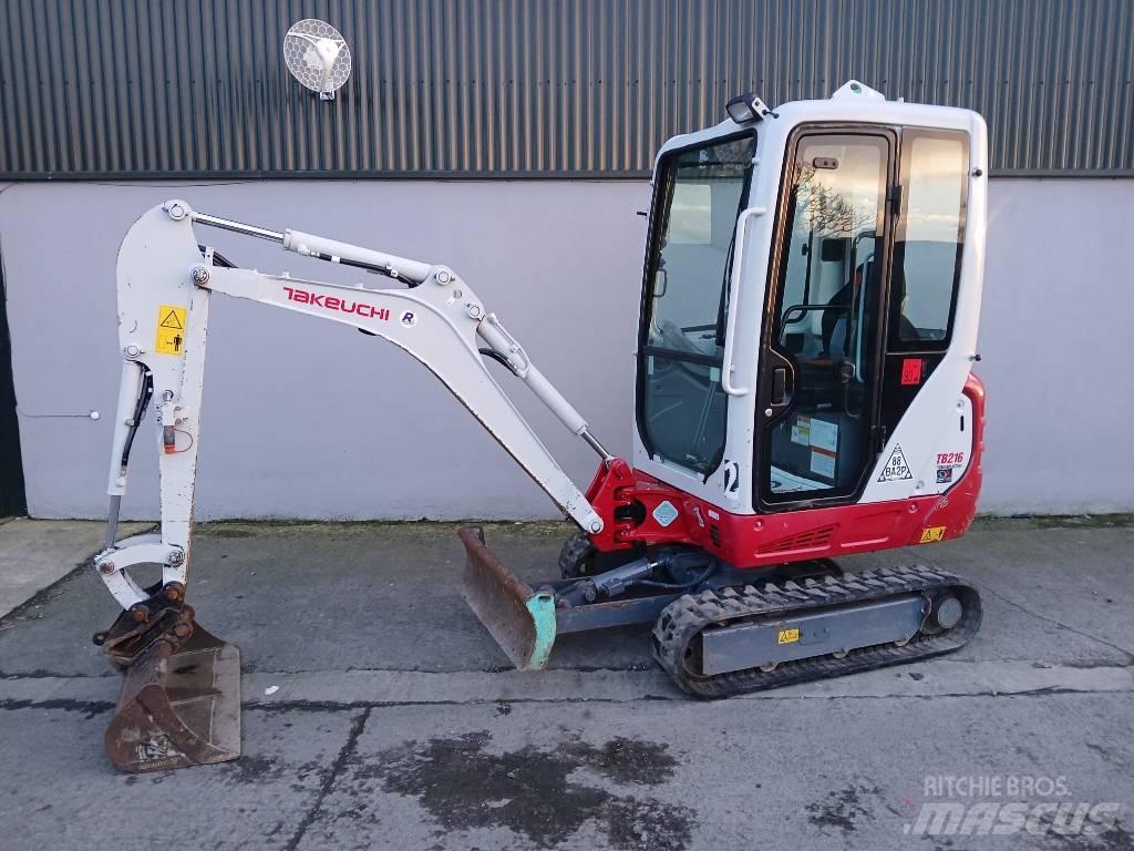 Takeuchi TB 216 Minigravere <7t
