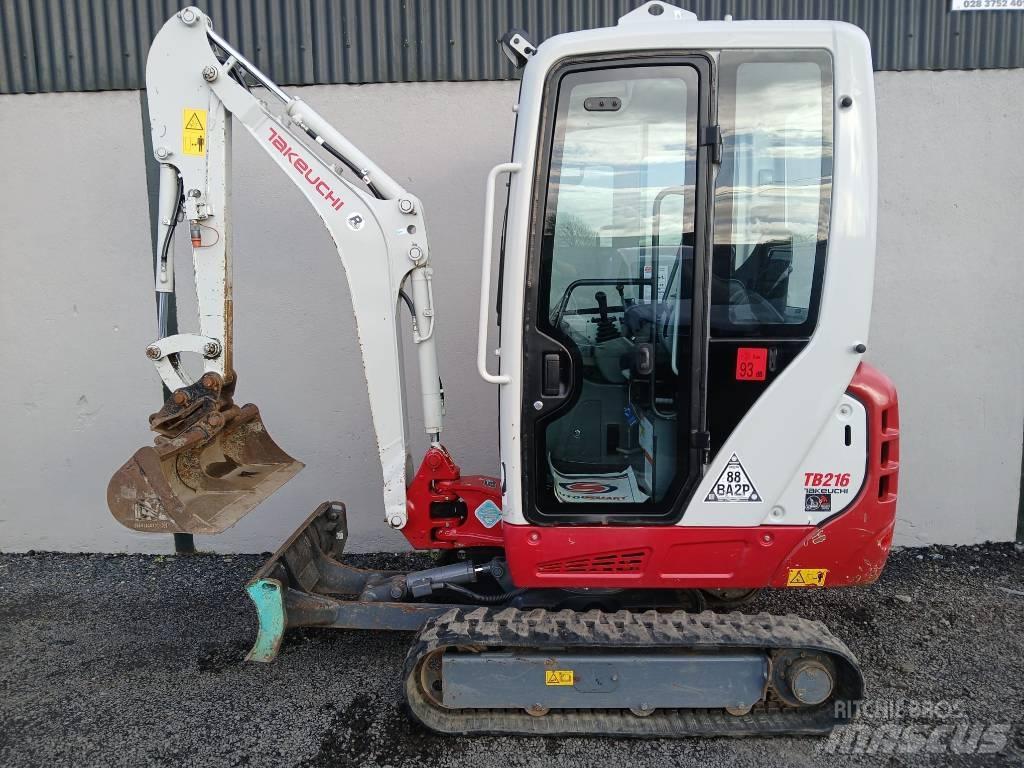 Takeuchi TB 216 Minigravere <7t