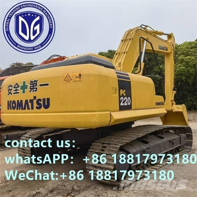Komatsu PC220-7 Beltegraver