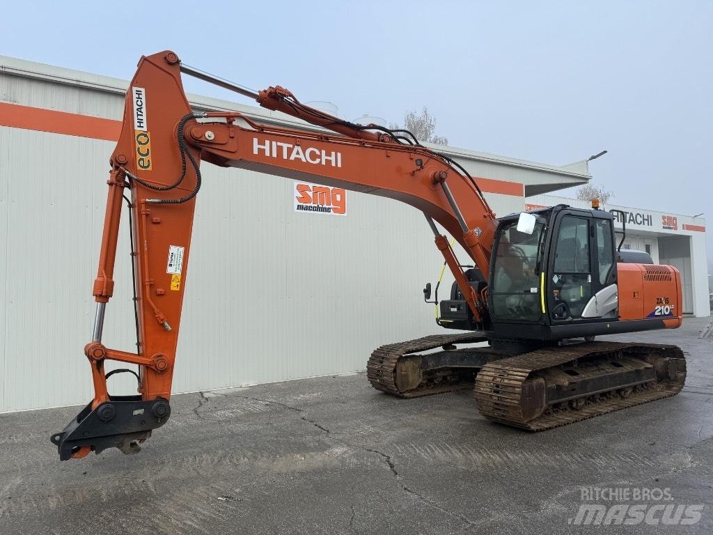 Hitachi ZX 210 LC-6 Beltegraver