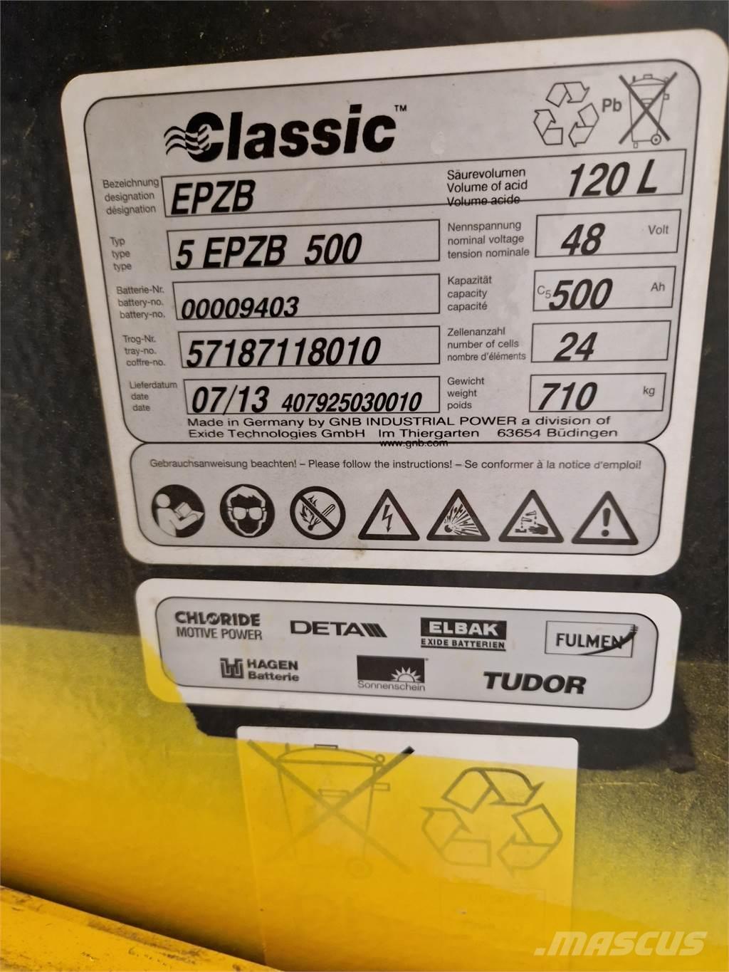 Atlet AS1N1L15T Elektriske trucker