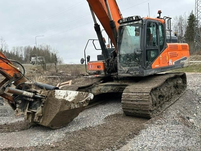 Doosan DX 300LC-5 Gravemaskiner med lang bom