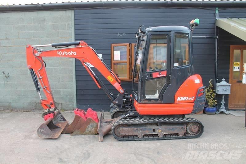 Kubota KX 61-3 Minigravere <7t