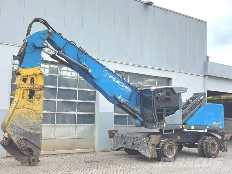 Fuchs MHL 350 F FQC Gravemaskiner for avfallshåndtering