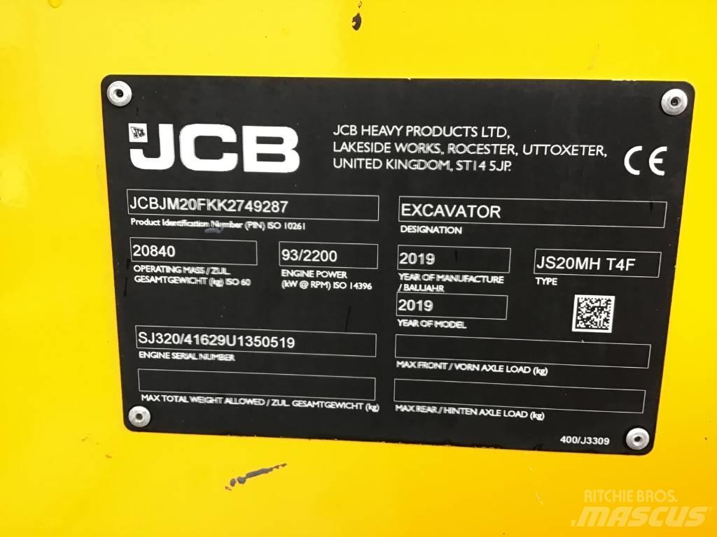 JCB JS 20 MH Gravemaskiner for avfallshåndtering