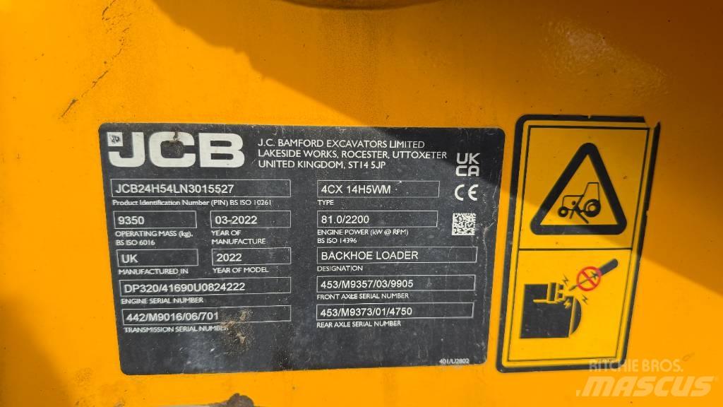 JCB 4 CX Pro Traktorgravere