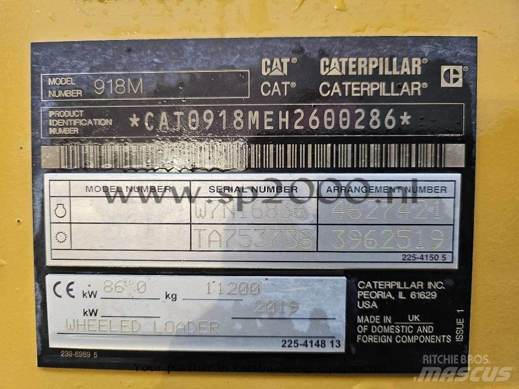 CAT 918 M Hjullastere