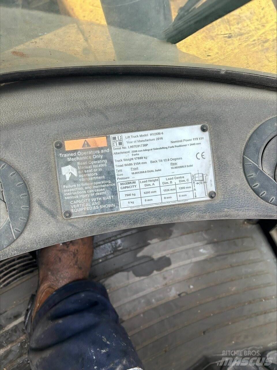 Hyster H12.00XM6 Diesel Trucker