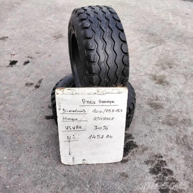 Advance 10.0/75R15.3 Dekk, hjul og felger