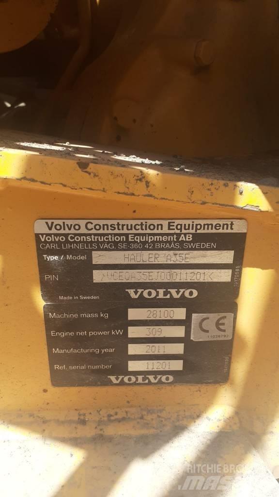 Volvo A 35 E Rammestyrte Dumpere