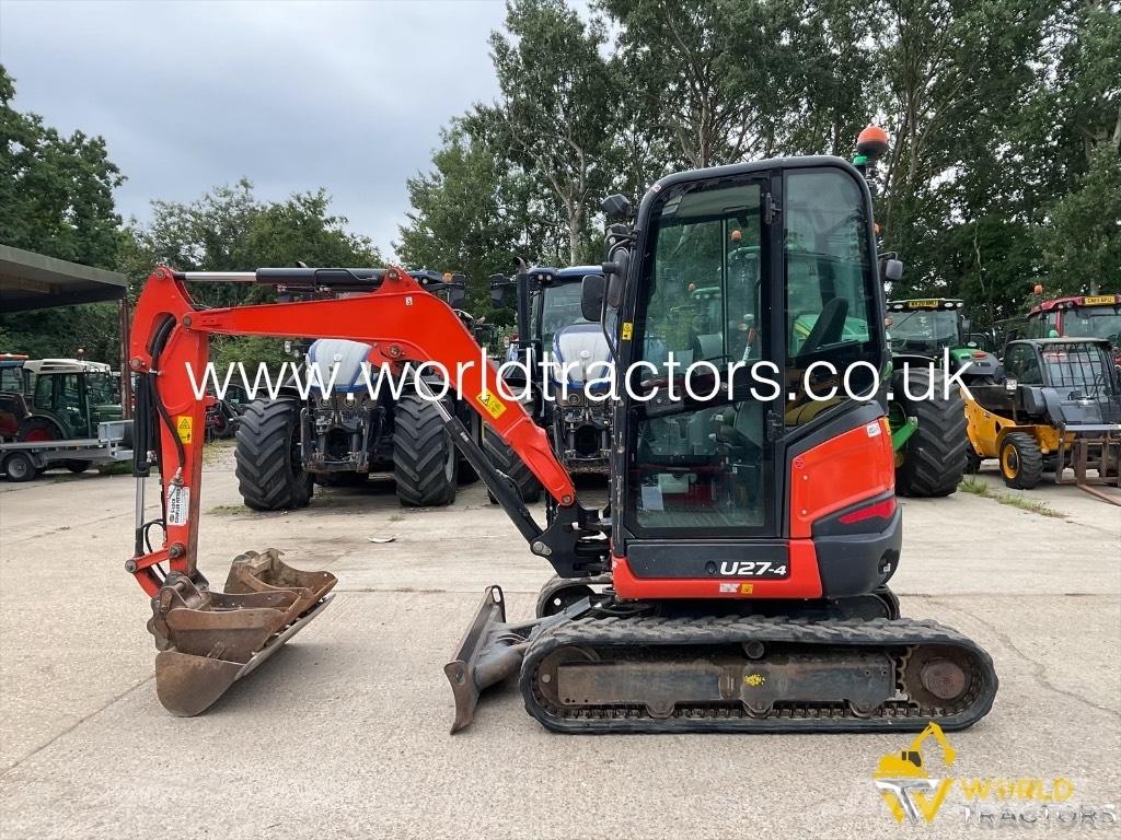 Kubota U 27-4 Minigravere <7t