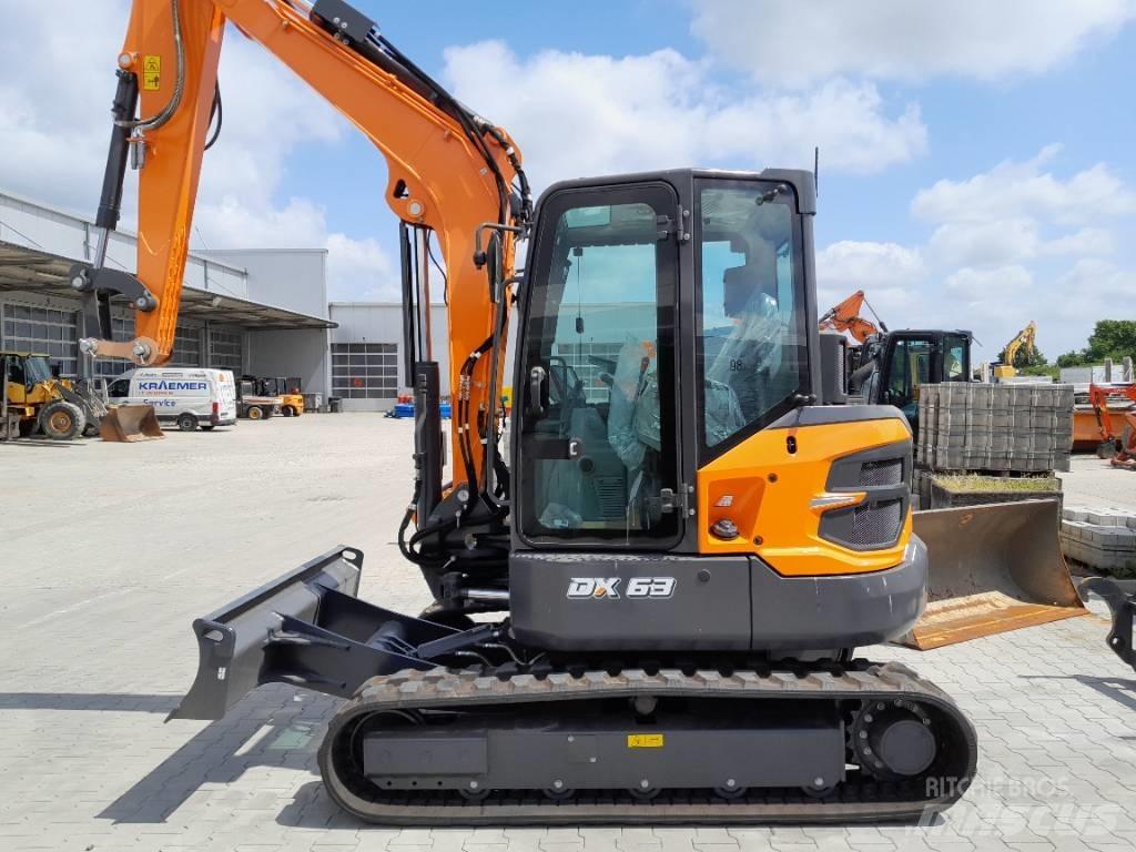 Doosan DX 63-7 Minigravere <7t