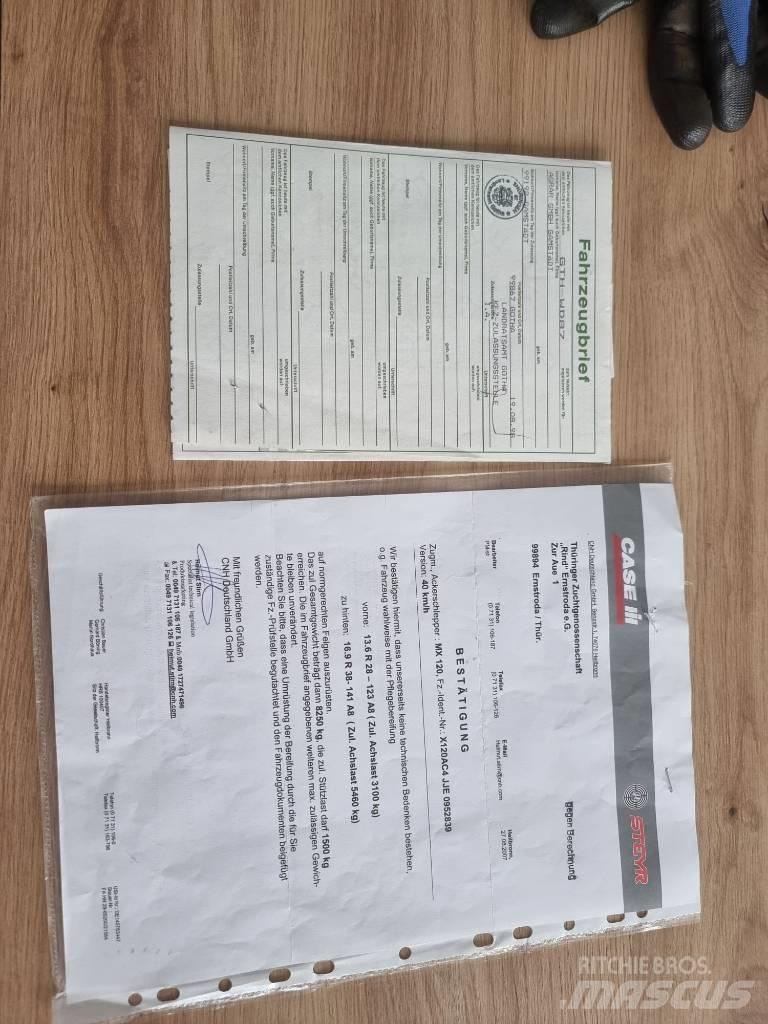 CASE MX 120 Traktorer