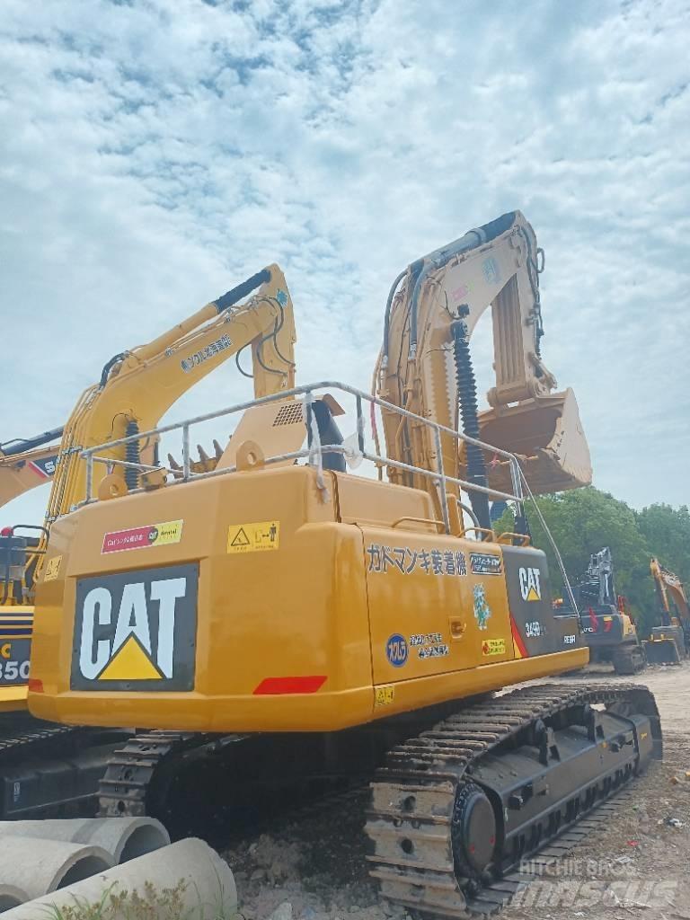 CAT 349D2L Beltegraver