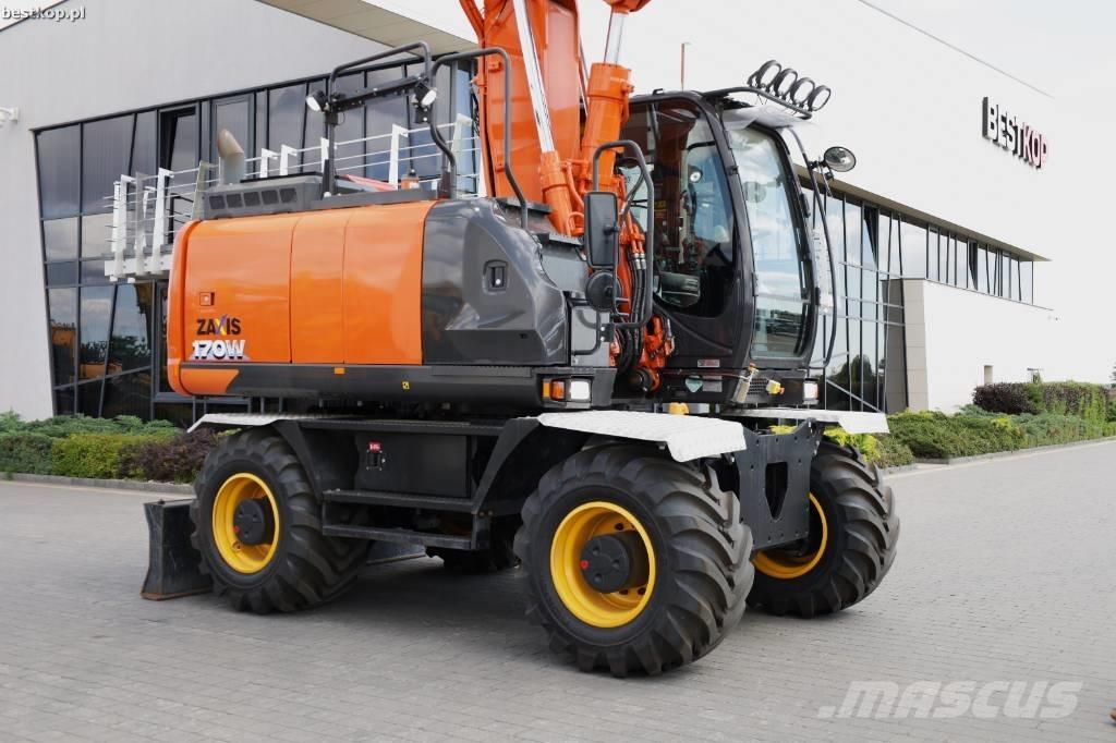 Hitachi ZX 170 W-6 Hjulgravere