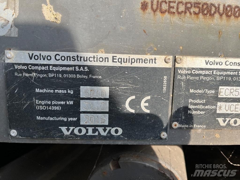 Volvo ECR 50 D Minigravere <7t