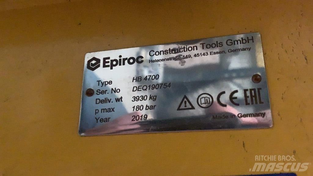 Atlas Copco HB4700 Hydrauliske hammere